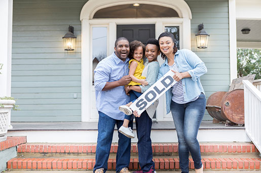 family as new owners
